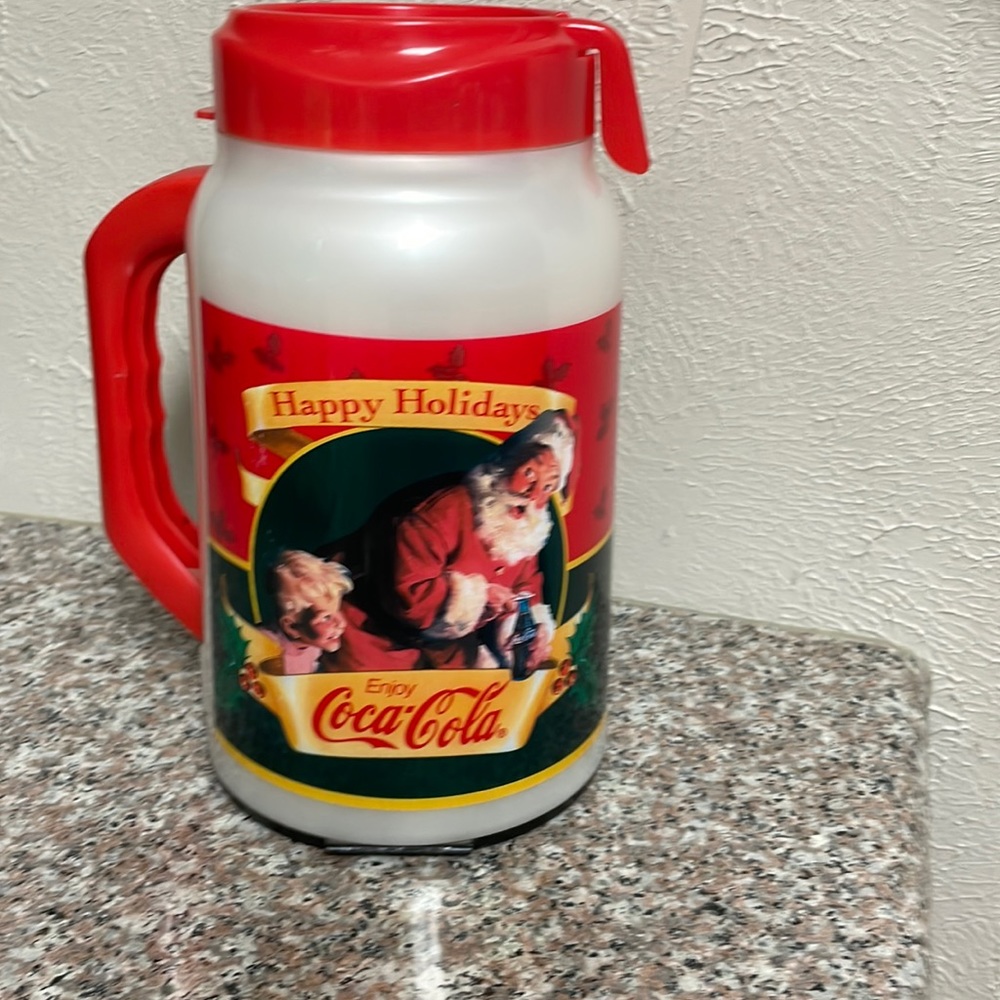 Never Used, 44 ounce, Insulated Coca Cola Jug/Mug